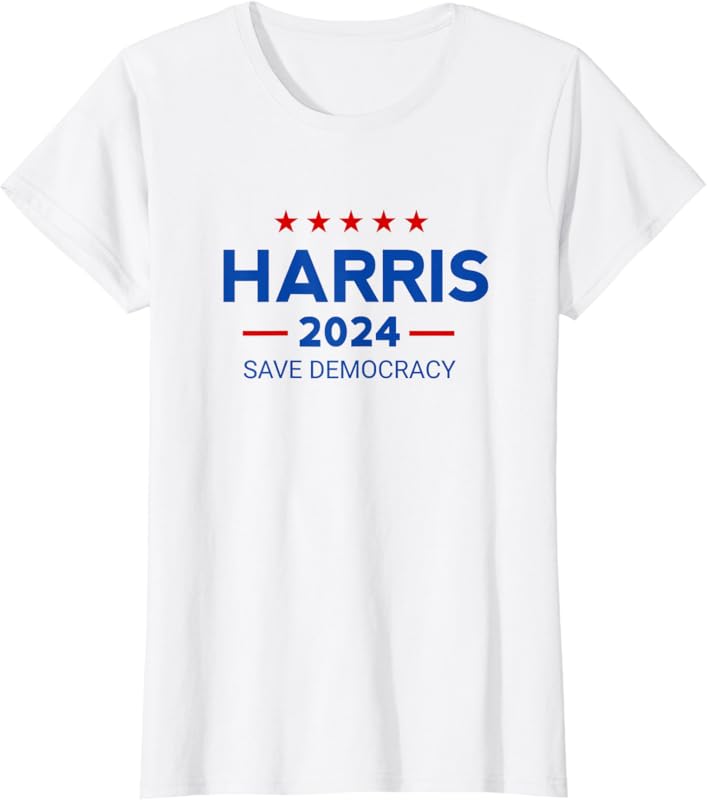 TRUMP 2024 Short Sleeve Round Neck Tshirt USA Presidential Election