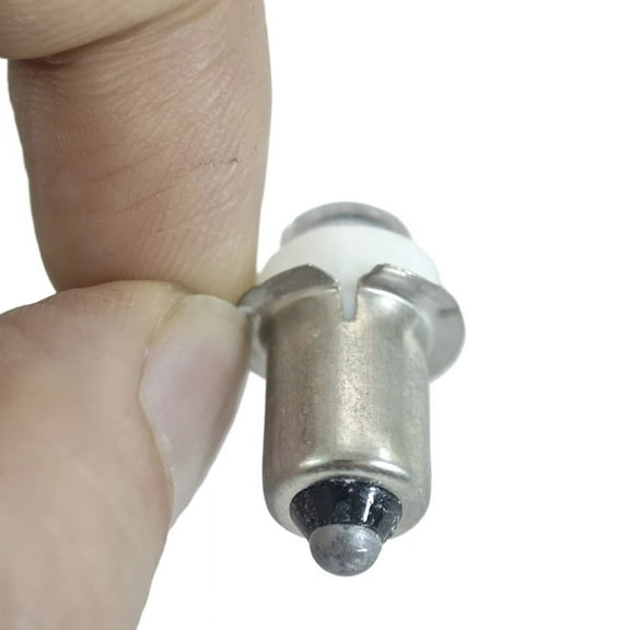 V-shaped Notch LED For Focus Flashlight Replacement Bulb P13.5S PR2 1W Led Torch Work Light Lamp DC 2.2-2.5V White