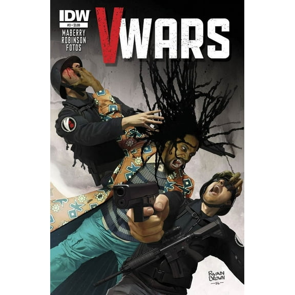 V-wars #3 Subscription Var IDW Comics Comic Book