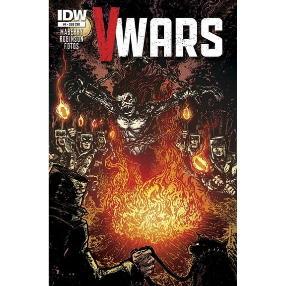 V-wars #4 Subscription Var IDW Comics Comic Book