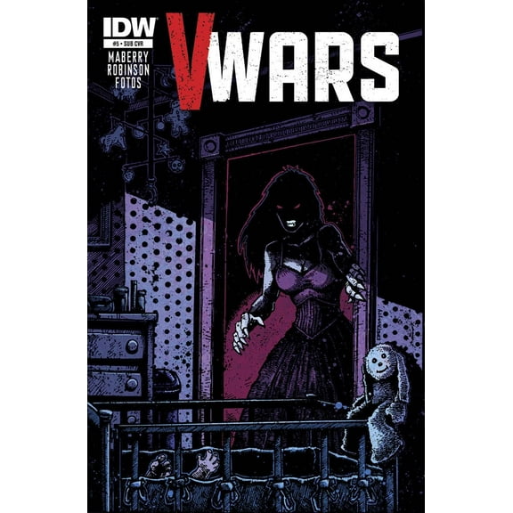V-wars #5 Subscription Var IDW Comics Comic Book
