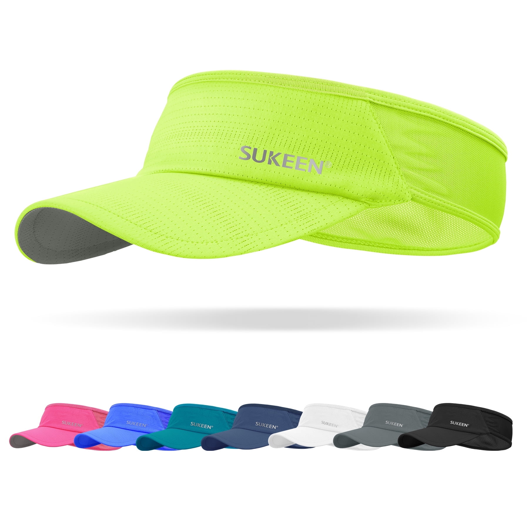 V02 Sun Visor Hat Women Men Sports Visors Packable Cooling Stretchy