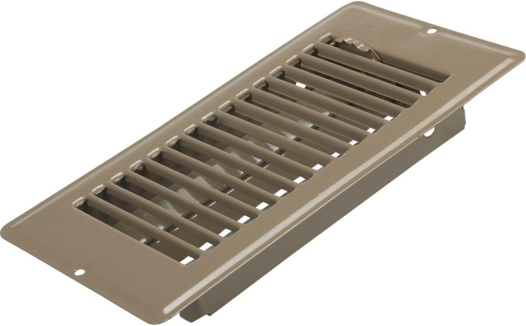 V056IB V-056IB Metal Mobile Home Floor Register with Damper to Adjust ...