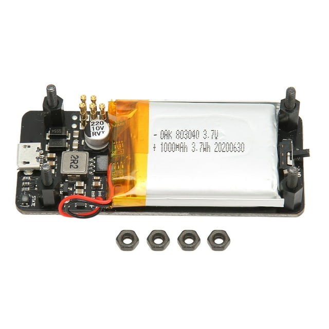 V1.2 UPS Power HAT Board 400mA Charging 1000mAh Battery UPS Lite V1.2
