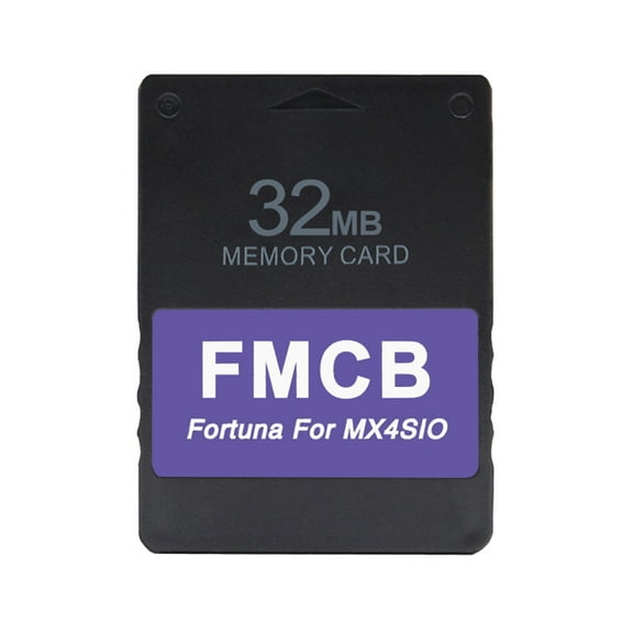 V1.966 Fortuna Card Adapter 8/16/32/64MB FMCB MX4SIO SIO2SD for /Fat Game Consoles