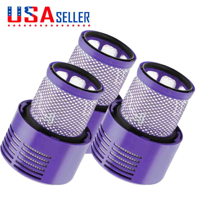 UPGRADED VERSION 3 PACK HEPA Replacement V10 Filters Compatible with Dyson  V10 Cyclone series, V10 Absolute, V10 Animal, V10 Total Clean, V10