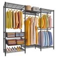 V10 Medium Wire Garment Rack Heavy Duty Clothes Rack, Freestanding