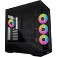 thumbnail image 1 of V100-ATX Mid-Tower PC Case-Black-V100RX, 1 of 4