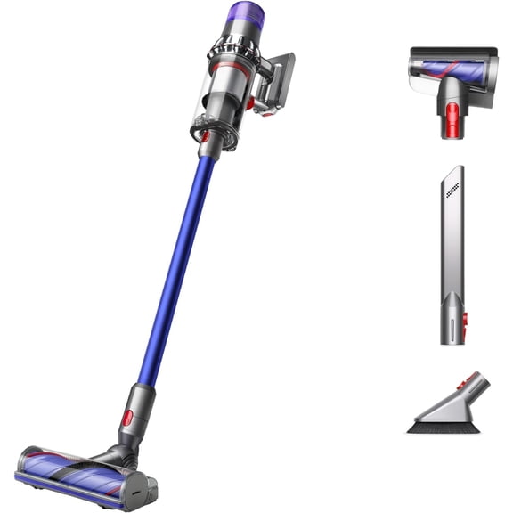 V11 Origin Cordless Vacuum, 185AW, 3 Power Modes, Up to 60 Minutes, Deep Cleans Hard Floors and Carpets, Detangles pet Hair, Converts to Handheld