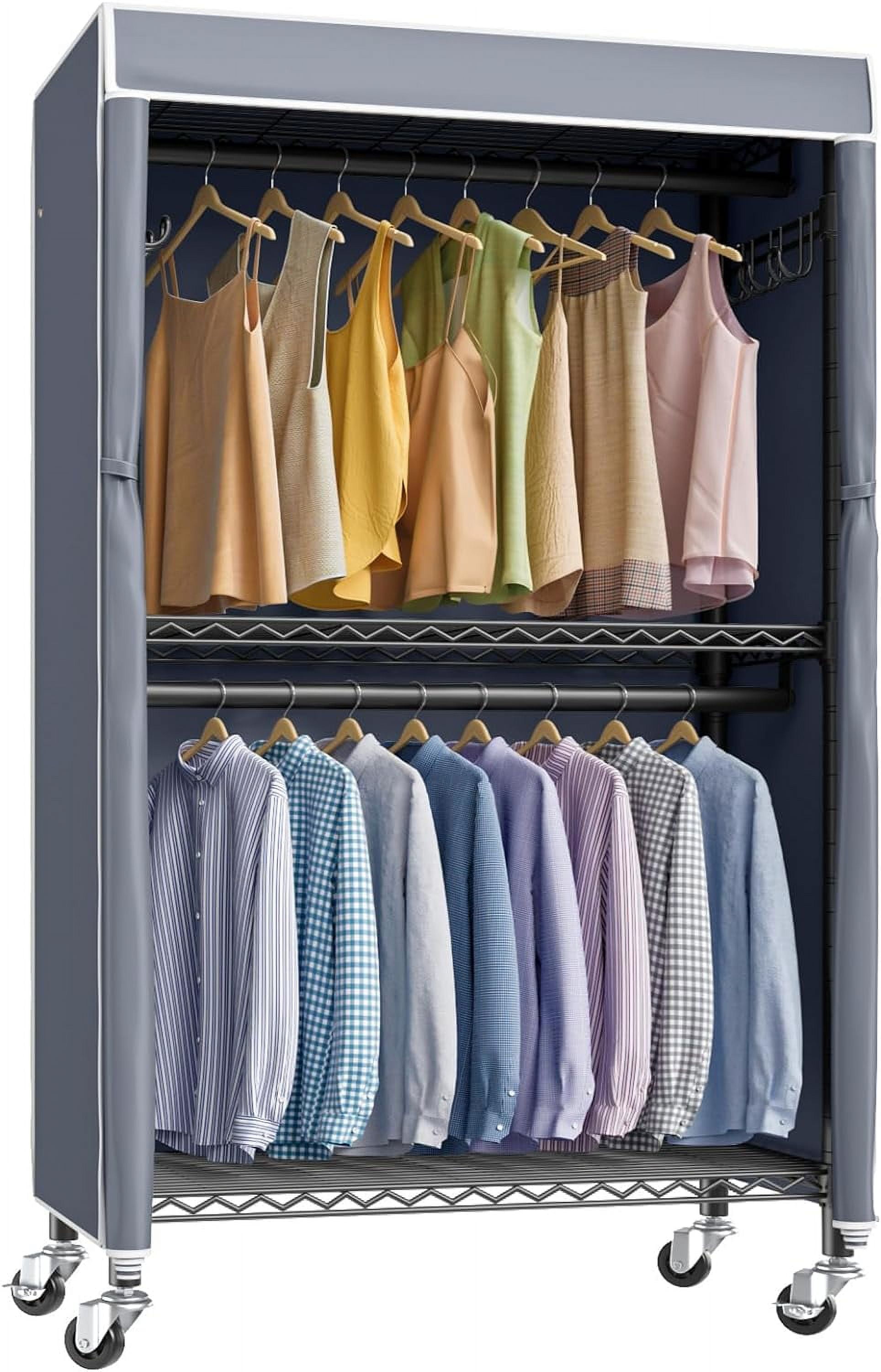 Clothes rack with cover walmart hotsell