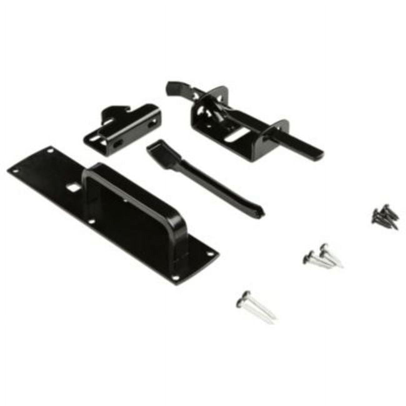 Black Steel Universal Handing Gate Thumb Latch
