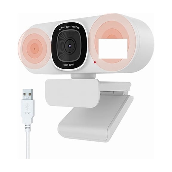 V15-AF  75 Wide Angle Webcam 2K Full Hd 30fps with Microphone USB Video Conference Meetting For Laptop Computer Mac PC