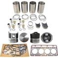 thumbnail image 1 of V1500 Engine Overhaul Rebuild Kit (No valve set) For Kubota V1500 V1500-A Engine L285 Compact Utility Tractor Piston Diameter 76mm, 1 of 7
