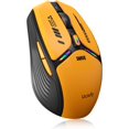 V19 Wireless Mouse, 2.4GHz Rechargeable Mouse LED with Battery
