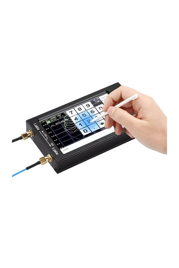 V2 4.3Inch Vector Network Analyzer 50KHz-3GHz HF VHF UHF Antenna Analyzer Portable VNA 301 Scan Points