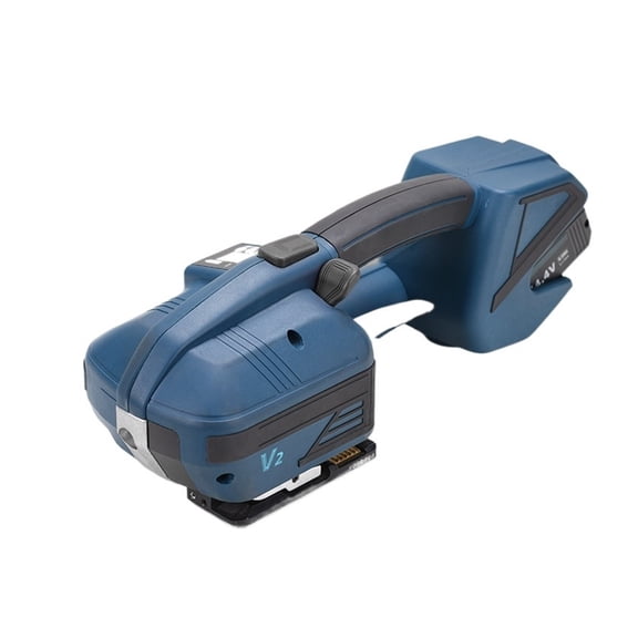 V2 Baler Portable Plastic Steel Strap Fully Automatic Strapping Machine PETPP Hot Melt Electric Baler With Power Storage ,High Hardness