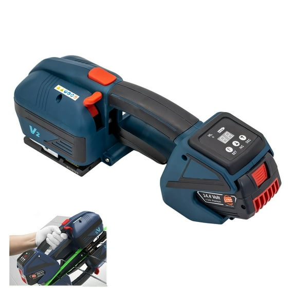 V2 Electric Strapping Machine For 13-16mm PET/PP Strap Portable Packaging Tool Hot Melting Baler ,Long Lasting