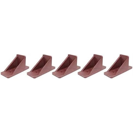 V2-Mini Roof Guard Snow Guard Prevent Sliding Ice Snow Stop Buildup Plastic Multipack-Multicolor (5, Brown)