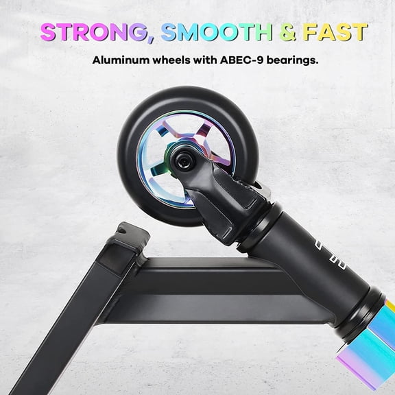 V2 Pro Trick Scooters, Stunt Scooter for Kids Ages 6-12 Years and Teens - Complete Beginner and Intermediate Freestyle BMX Scooter (Neo)$$Sport & Recreation Other