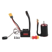 V2 Supersonic 3650 3250KV 4 Pole Brushless Motor Set with 45A ESC for 1/10 Car Upgrade Parts