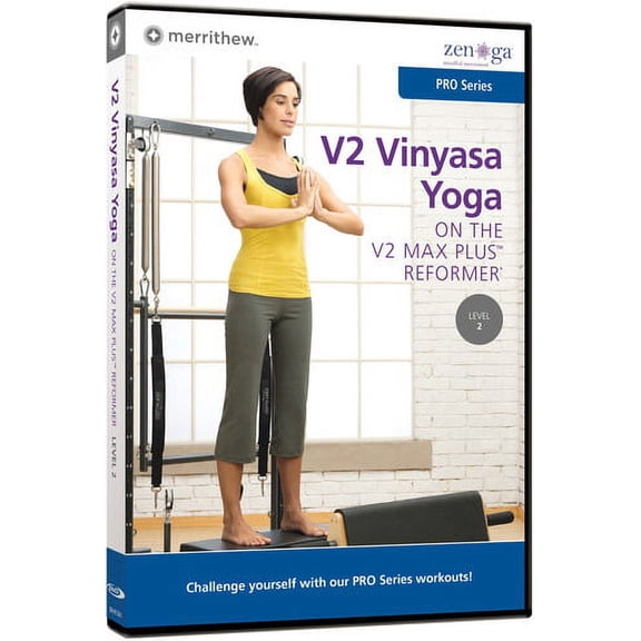 V2 Vinyasa Yoga on V2 Max Plus Reformer, Level 1 (DVD), Stott Pilates, Sports & Fitness