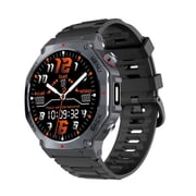 V20 Smart Watch Dual-Mode Bluetooth Calling, All-Round Health Tracking, 3ATM Waterproof Titanium Gray/Black