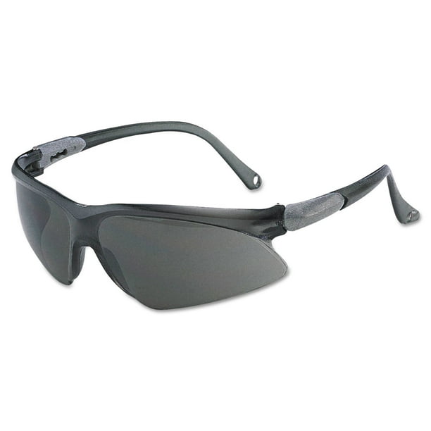 V20 Visio Safety Glasses, Silver Frame, Smoke Lens V20 Visio Safety Glasses, Silver Frame, Smoke Lens