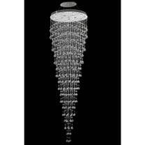 Elegant Lighting Galaxy 16 Light Chrome Chandelier Clear Royal Cut Crystal