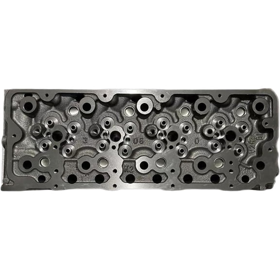 V2067 Cylinder Head 1J705-03030 1J70503030 Piston Round Combustion Chamber 53.5mm For Kubota V2607 V2607T Engine ER470 ER460 KX163 KX165 Excavator