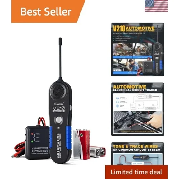 V210 Wire Tracer Electrical Automotive Open & Short Finder Circuit Tester Cir...