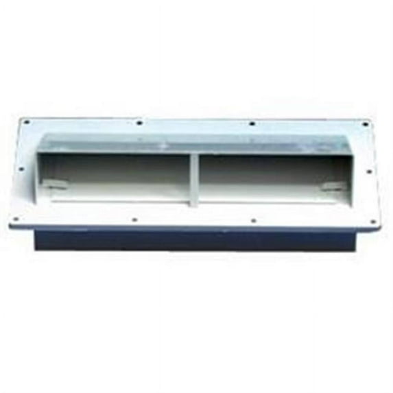 V211113 Polar White Horizontal Exterior Wall Vent