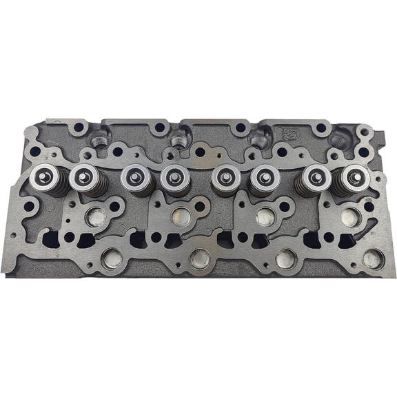 V2203 Complete Cylinder Head 6655153 Fits for Kubota V2203 IDI Indirect Injection Engine Bobcat 753 763 Skid Steer 331 334 335 337 341 430 435 E42 E45 E50 Excavator