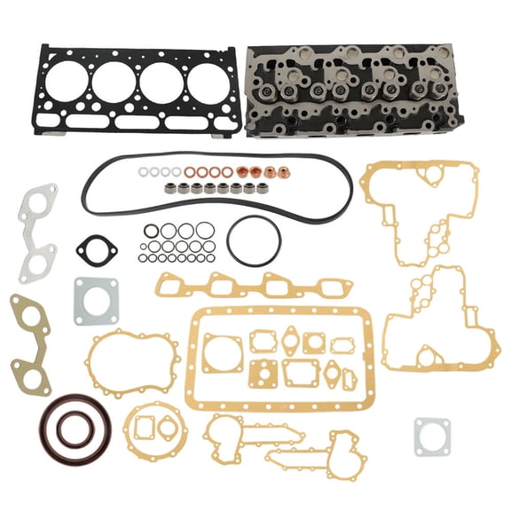 V2203 Complete Cylinder Head with Full Gasket Kit Fits For Kubota Engine Bobcat