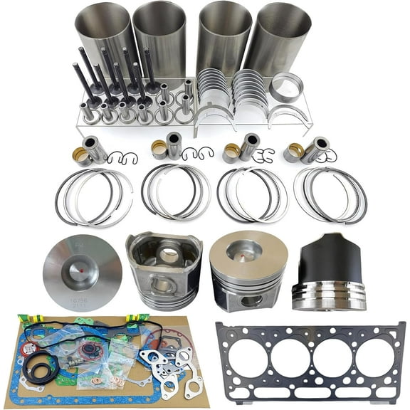 V2203 Engine Overhaul Rebuild Kit Combustion Chamber 40mm For Kubota V2203-DI V2203 V2203T V2203E V2203B Engine For Bobcat 337 331 334 341 Excavator 1G796-21112 1G79621112