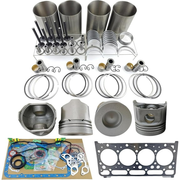 V2203 Engine Overhaul Rebuild Kit Combustion Chamber 46mm For Kubota V2203-DI V2203 V2203T V2203E V2203B Engine For Bobcat 337 331 334 341 Excavator 16641-21112 1664121112