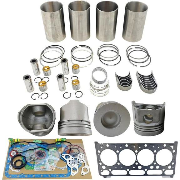 V2203 Engine Overhaul Rebuild Kit (No valve set) Combustion Chamber 46mm For Kubota V2203-DI V2203 V2203T V2203E V2203B Engine For Bobcat 337 331 334 341 Excavator 16641-21112 1664121112