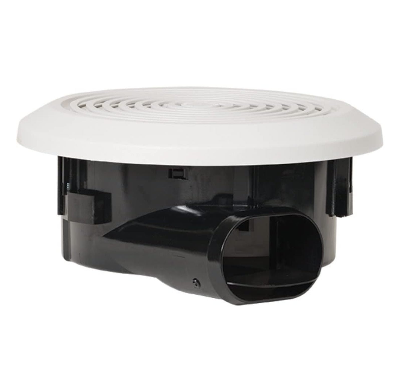 White Plastic Modern Bathroom Ceiling Exhaust Fan