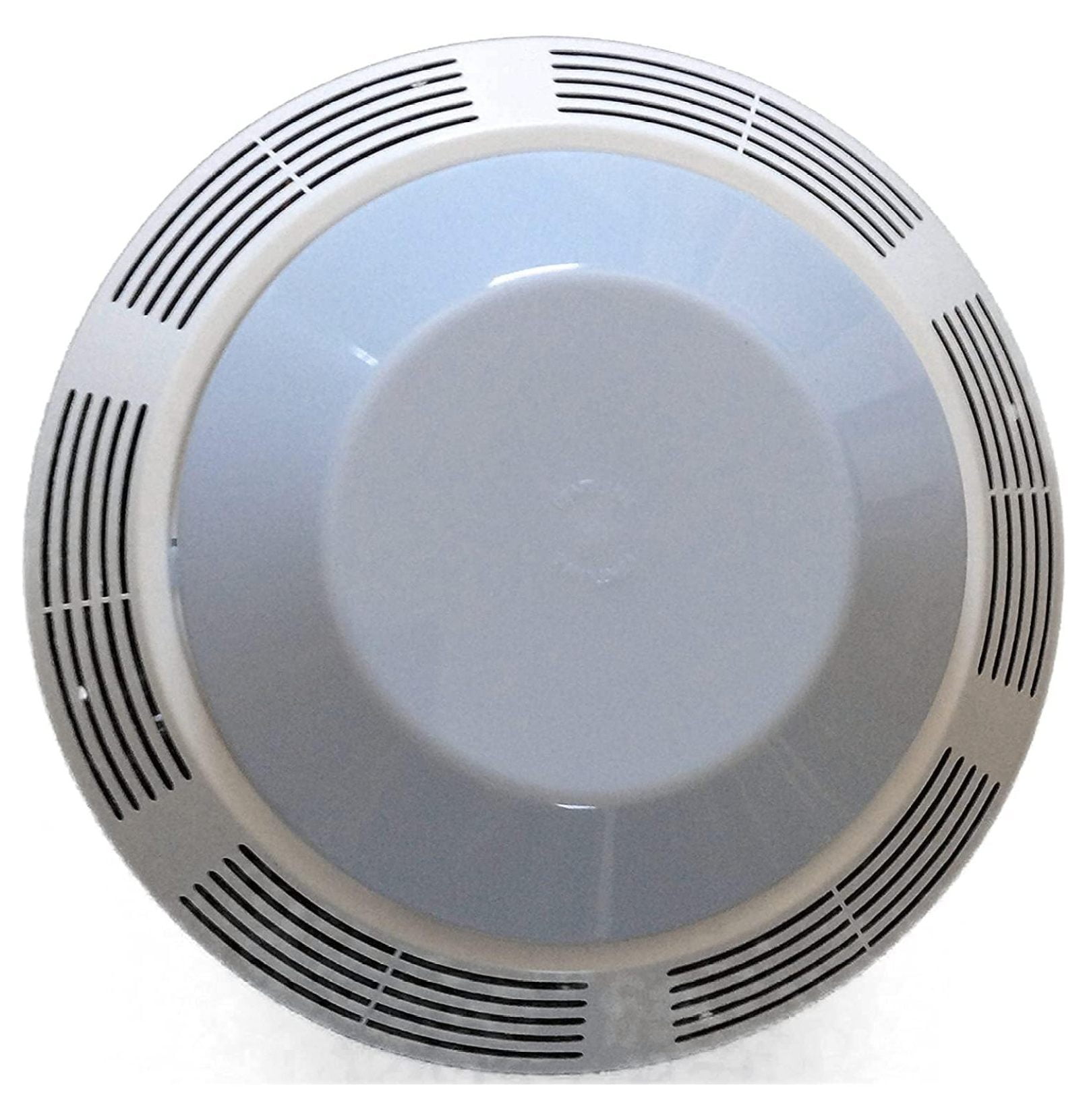 Modern White Bladeless Bathroom Ceiling Exhaust Fan with LED Light
