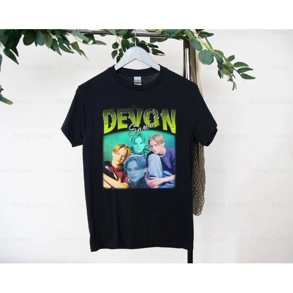 V3_Global Devon Sawa T-Shirt Unisex, Actor, Final Destination, Casper, Idle Hands, 90s, Movies , for Unisex, up to size 5XL