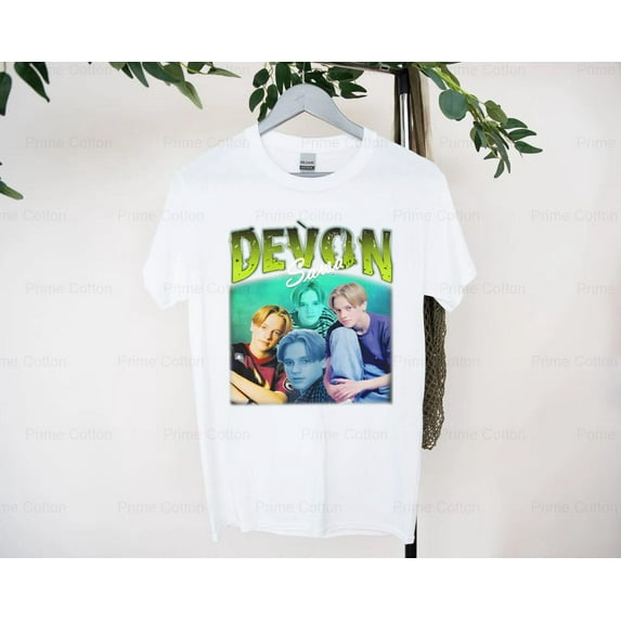 V3_Global Devon Sawa T-Shirt Unisex, Actor, Final Destination, Casper, Idle Hands, 90s, Movies , for Unisex, up to size 5XL