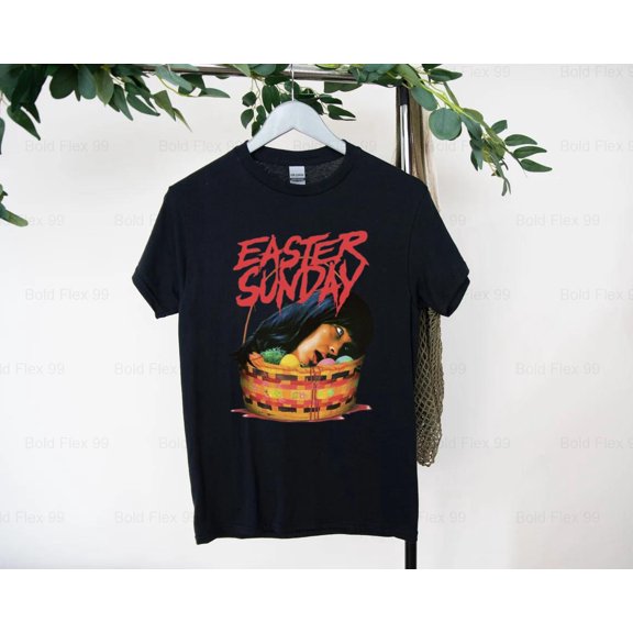 V3_Global Easter Sunday Horror Movie Shirt Easter, Horror, Holiday, Funny, Scary, Bunny, Slasher , for Unisex, up to size 5XL