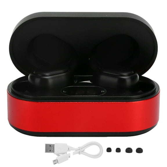 V3 TWS Bluetooth Headset 5.0 Wireless Intelligent Noise Reduction LED Earphone Earbuds for Music