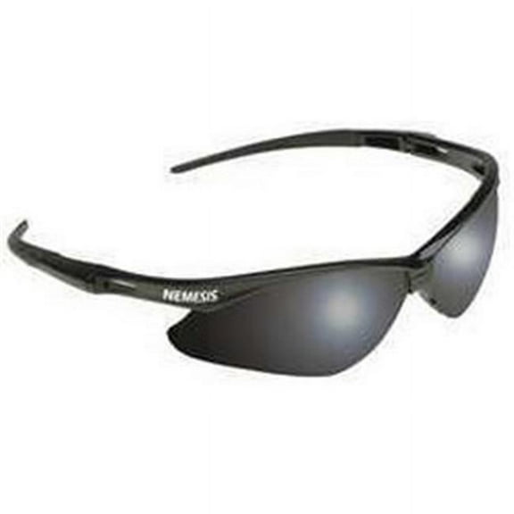 V30 Nemesis™ Safety Glasses, Amber, Polycarbonate Lens, Anti-Fog, Black Frame/Temple, Nylon