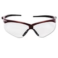 thumbnail image 1 of V30 Nemesis Safety Glasses, Clear, Polycarbonate Lens, Anti-Fog, Red Frame/Temples, Nylon | Bundle of 5 Each, 1 of 1