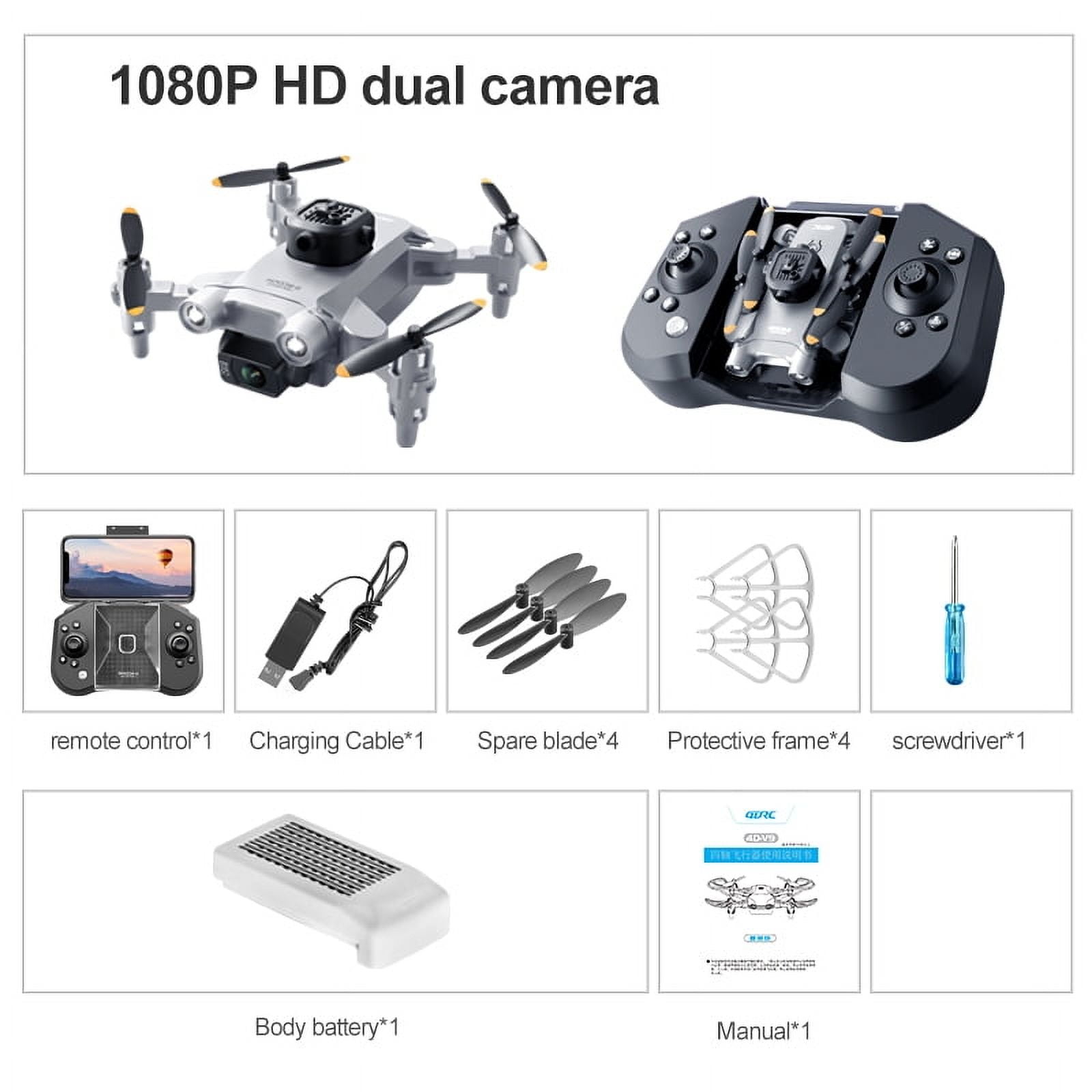 World Tech Toys Striker-X 2.4GHz 4.5CH RC Quadcopter with HD