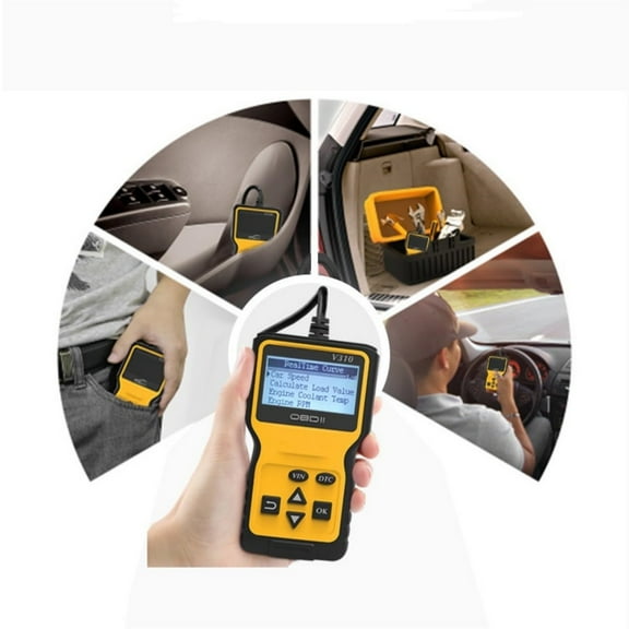 V310 OBD2 EOBD + CAN Car Engine Scanner Code Reader Auto Diagnostic Tool for All OBD 2 Compliant Vehicles