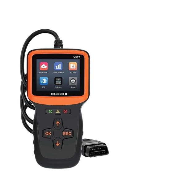 V317 OBD2 Scanner Auto Check Car Engine Clear Fault Code Reader Automotive Diagnostic Scan Tester Tools OBDII/EOBD Scan Tool