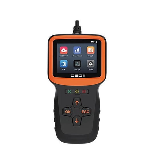 V317 OBD2 Scanner Diagnostic Code Reader Automotive OBDII Diagnostic Tool Car Engine Fault Detector Code Reader Car Accessories