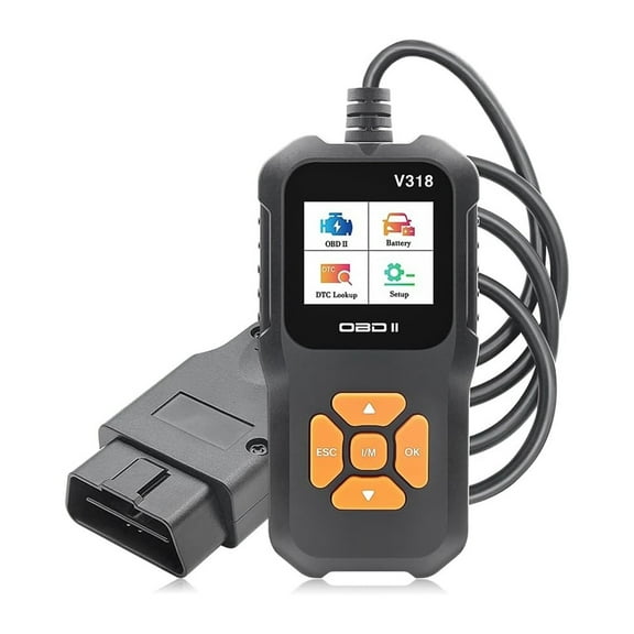 V318 OBD2 Code Reader Scanner Car Tester Diagnostic Tools Read Vehicle Information Ignition System Battery Test Auto Accessories ,Sturdy and Compact