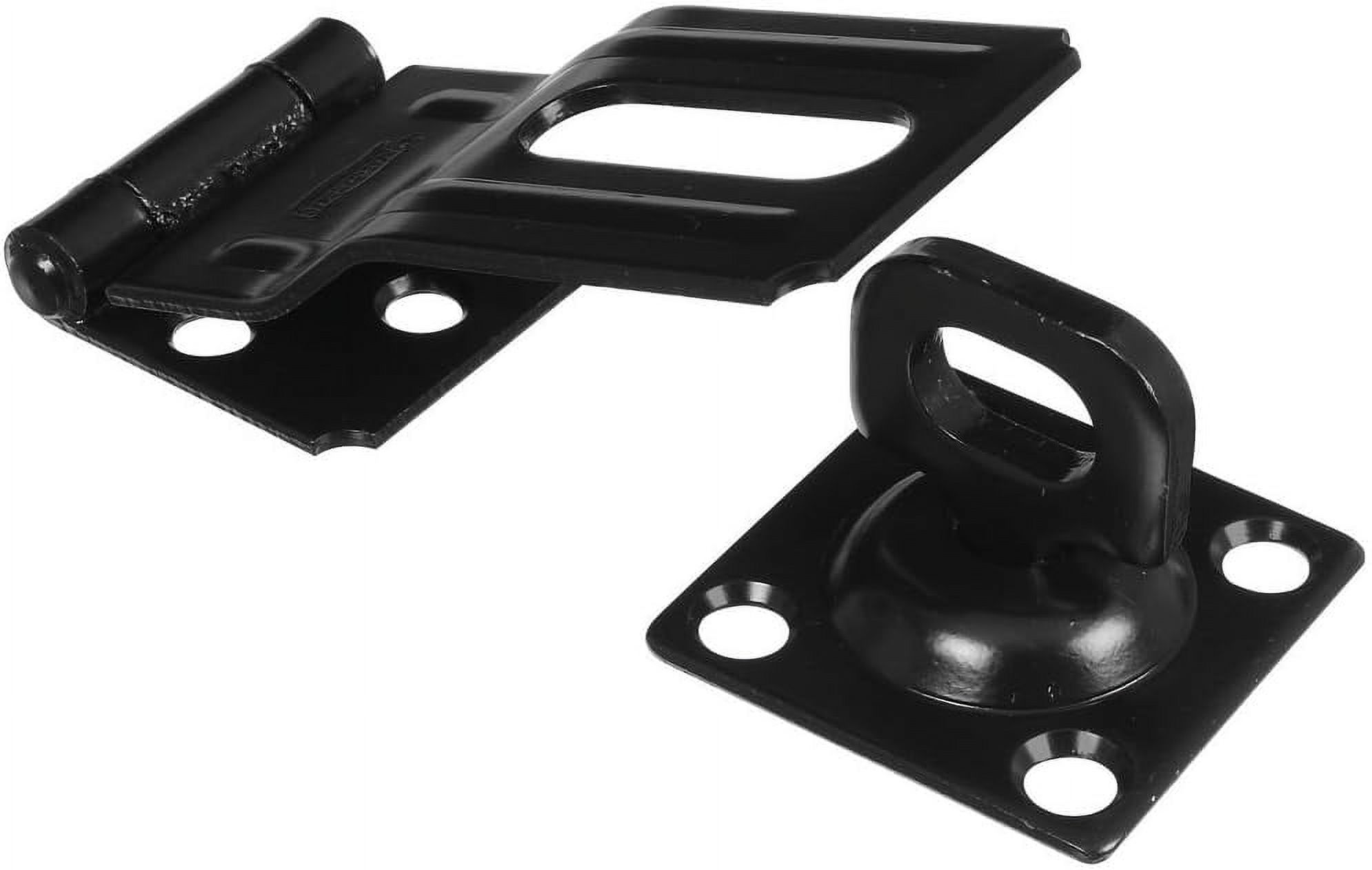 V32 Swivel Staple Safety Hasp In Black